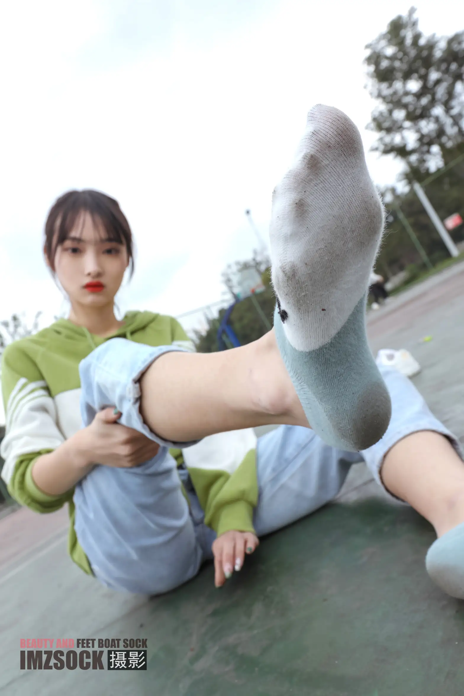 [Mzsock] Love beautiful feet NO.100 Sissi#[74P]-63